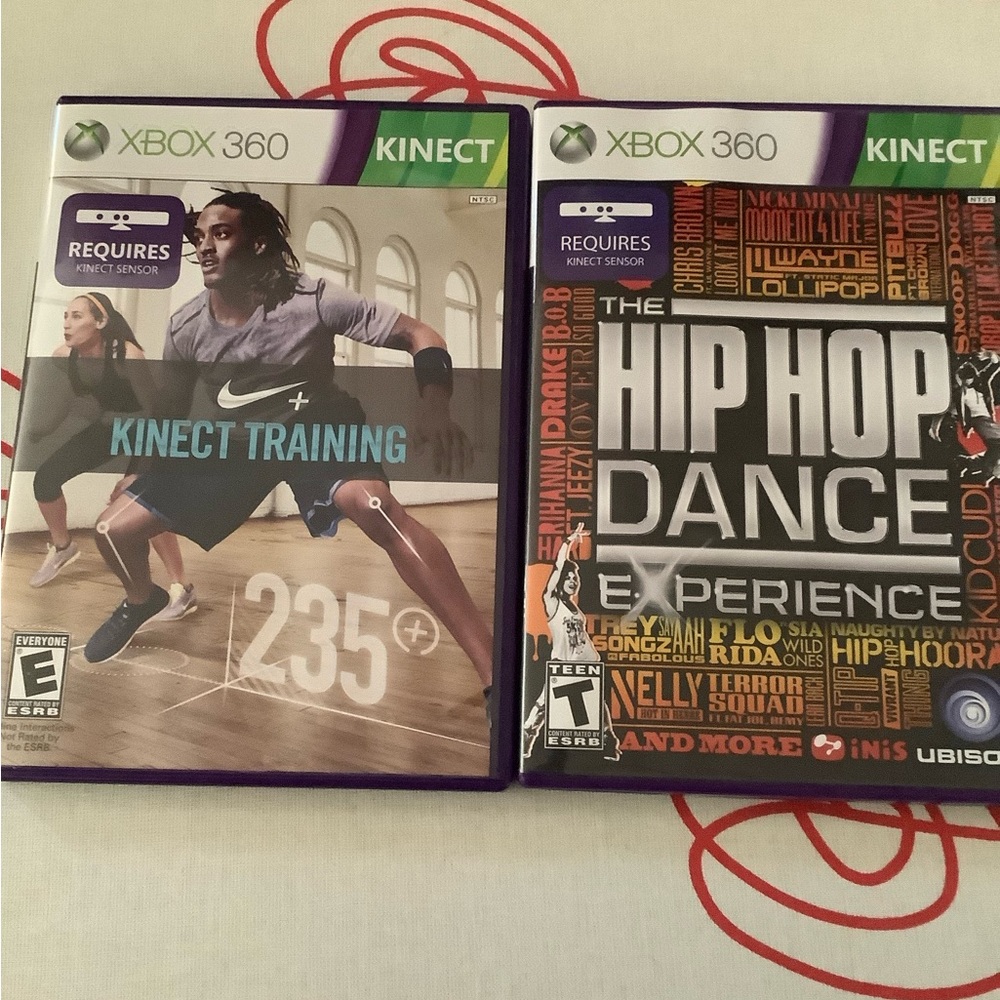 Xbox 360 Kinect games just dance training